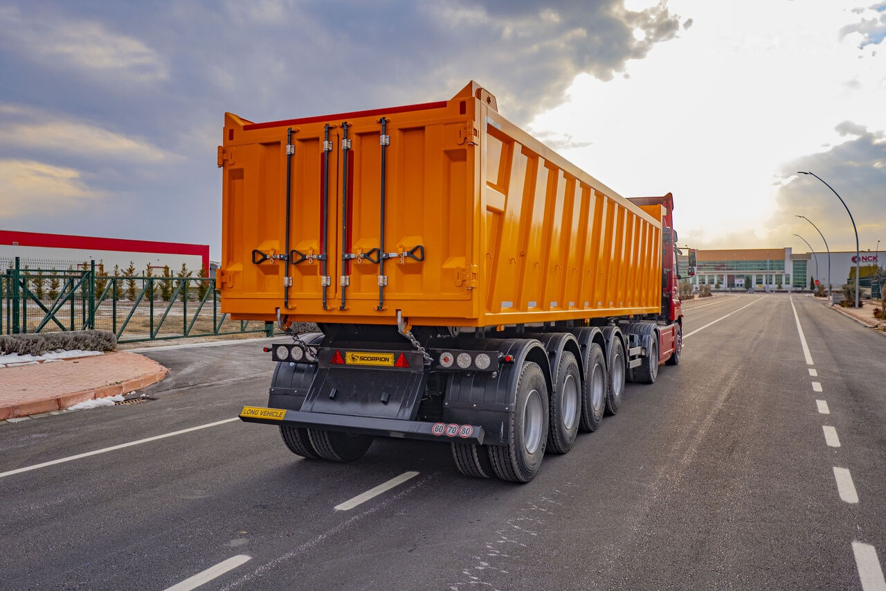 Scorpion Trailer BULK TIPPER (MANUFACTURER COMPANY) - Puspiekabe pašizgāzējs: foto 1 Scorpion Trailer BULK TIPPER (MANUFACTURER COMPANY) - Puspiekabe pašizgāzējs: foto 1