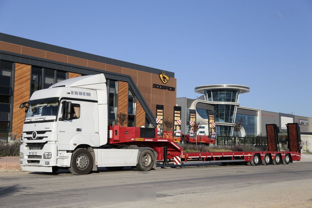 Scorpion Trailer NEW 4 AXLE LOWBED SEMI TRAILER (MANUFACTURER COMPANY) - Puspiekabe zema profila platforma: foto 3 Scorpion Trailer NEW 4 AXLE LOWBED SEMI TRAILER (MANUFACTURER COMPANY) - Puspiekabe zema profila platforma: foto 3