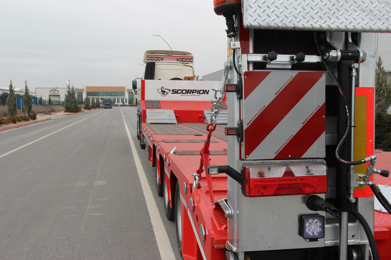 Scorpion Trailer SCORPION TRAILER NEW 3 AXLE LWOBED SEMI TRAILER (MANUFACTURER COMPANY) - Puspiekabe zema profila platforma: foto 5 Scorpion Trailer SCORPION TRAILER NEW 3 AXLE LWOBED SEMI TRAILER (MANUFACTURER COMPANY) - Puspiekabe zema profila platforma: foto 5