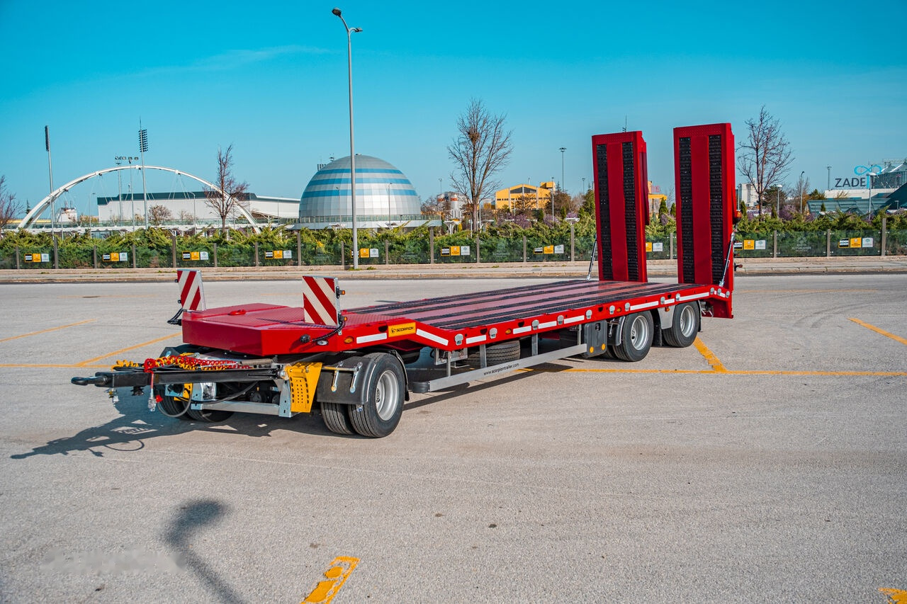 Scorpion Trailer SCORPION TRAILER NEW 3 AXLE (MANUFACTURER COMPANY) - Puspiekabe zema profila platforma: foto 1 Scorpion Trailer SCORPION TRAILER NEW 3 AXLE (MANUFACTURER COMPANY) - Puspiekabe zema profila platforma: foto 1