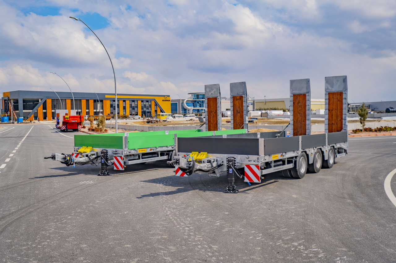Scorpion Trailer SCORPION TRAILER NEW 3 AXLE TRIDEM TRAILER (MANUFACTURER COMPANY) - Piekabe zema profila platforma: foto 4 Scorpion Trailer SCORPION TRAILER NEW 3 AXLE TRIDEM TRAILER (MANUFACTURER COMPANY) - Piekabe zema profila platforma: foto 4