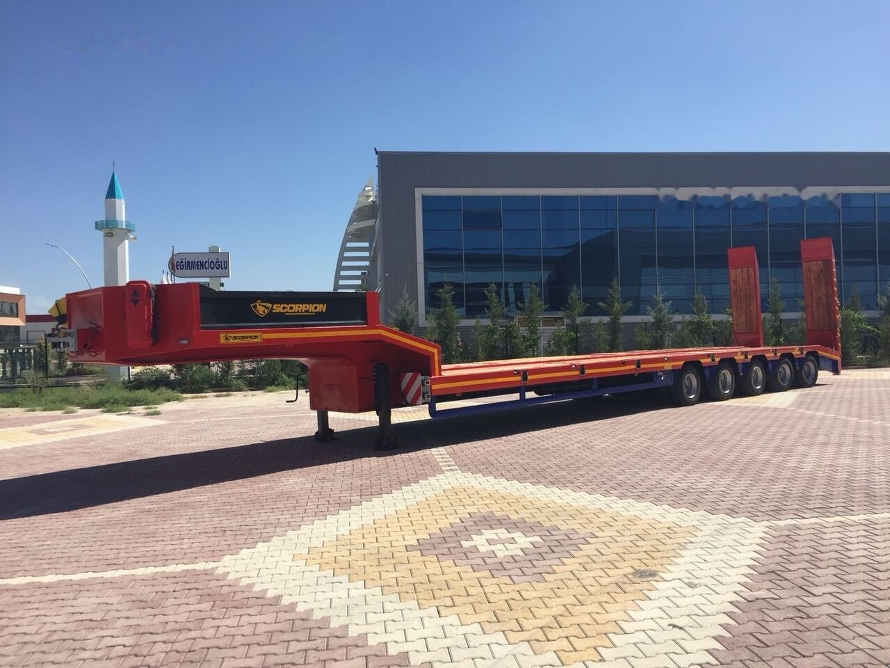 Scorpion Trailer SCORPION TRAILER NEW 5 AXLE LOWBED SEMI TRAILER (MANUFACTURER COMPANY) - Puspiekabe zema profila platforma: foto 2 Scorpion Trailer SCORPION TRAILER NEW 5 AXLE LOWBED SEMI TRAILER (MANUFACTURER COMPANY) - Puspiekabe zema profila platforma: foto 2