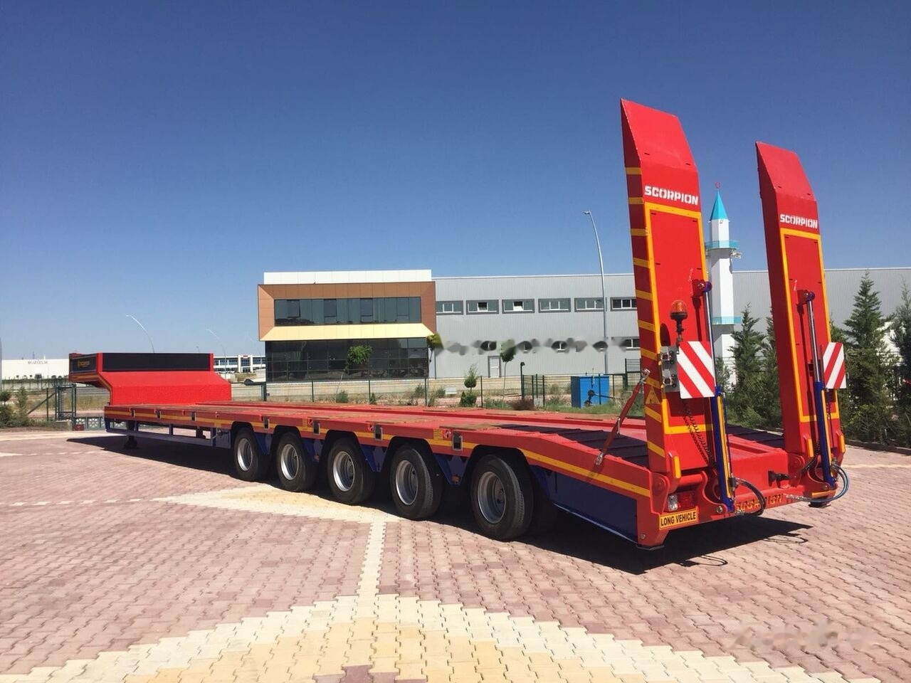 Scorpion Trailer SCORPION TRAILER NEW 5 AXLE LOWBED SEMI TRAILER (MANUFACTURER COMPANY) - Puspiekabe zema profila platforma: foto 5 Scorpion Trailer SCORPION TRAILER NEW 5 AXLE LOWBED SEMI TRAILER (MANUFACTURER COMPANY) - Puspiekabe zema profila platforma: foto 5