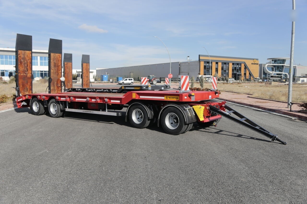 Scorpion Trailer SCORPION TRAILER UNUSED 4 AXLE LOWLOADER (MANUFACTURER COMPANY) - Piekabe zema profila platforma: foto 1 Scorpion Trailer SCORPION TRAILER UNUSED 4 AXLE LOWLOADER (MANUFACTURER COMPANY) - Piekabe zema profila platforma: foto 1
