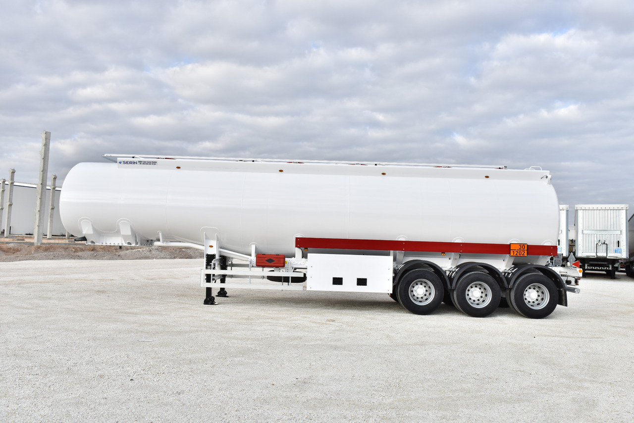 SERIN Fuel Oil Aluminium Tanker - Puspiekabe cisterna: foto 2 SERIN Fuel Oil Aluminium Tanker - Puspiekabe cisterna: foto 2
