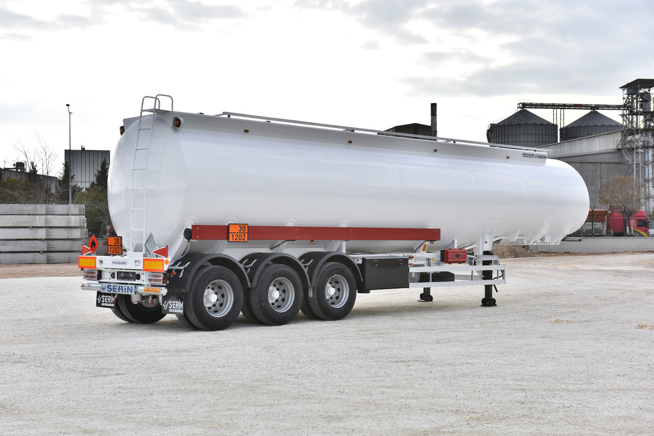 SERIN Fuel Oil Aluminium Tanker - Puspiekabe cisterna: foto 4 SERIN Fuel Oil Aluminium Tanker - Puspiekabe cisterna: foto 4