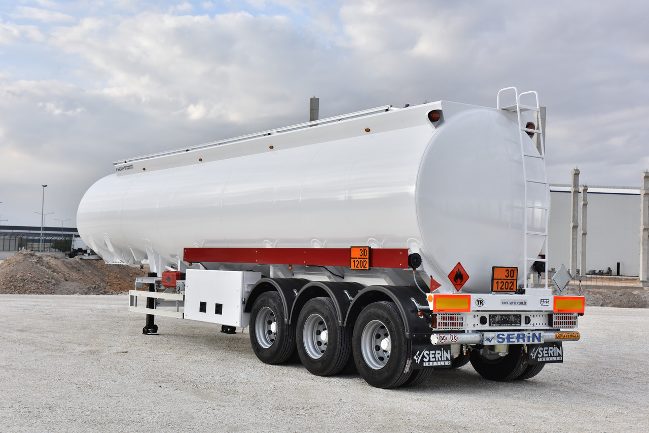 SERIN Fuel Oil Aluminium Tanker - Puspiekabe cisterna: foto 1 SERIN Fuel Oil Aluminium Tanker - Puspiekabe cisterna: foto 1