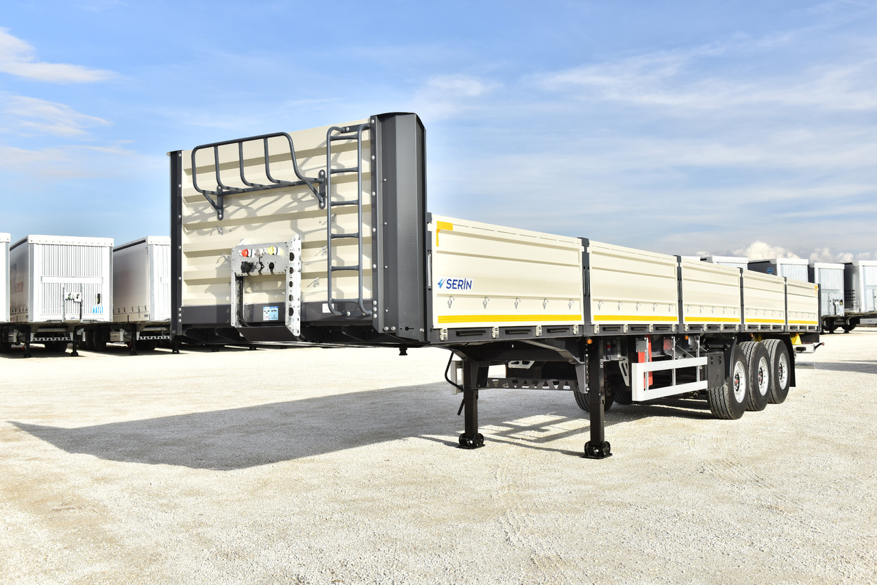 SERIN General Cargo Semi Trailer - Bortu puspiekabe/ Platforma: foto 5 SERIN General Cargo Semi Trailer - Bortu puspiekabe/ Platforma: foto 5
