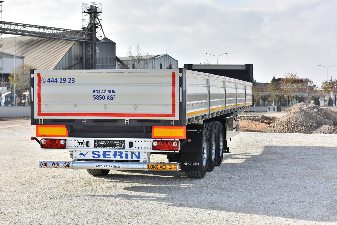 SERIN General Cargo Semi Trailer - Bortu puspiekabe/ Platforma: foto 3 SERIN General Cargo Semi Trailer - Bortu puspiekabe/ Platforma: foto 3