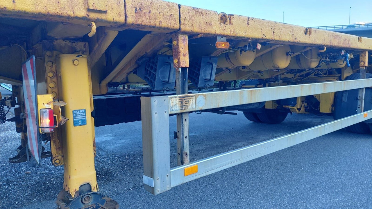 Goldhofer SPZ DL 3-36/80A, 56ton Goldhofer SPZ DL 3-36/80A, 56ton, 7m teleskop - Puspiekabe zema profila platforma: foto 5 Goldhofer SPZ DL 3-36/80A, 56ton Goldhofer SPZ DL 3-36/80A, 56ton, 7m teleskop - Puspiekabe zema profila platforma: foto 5