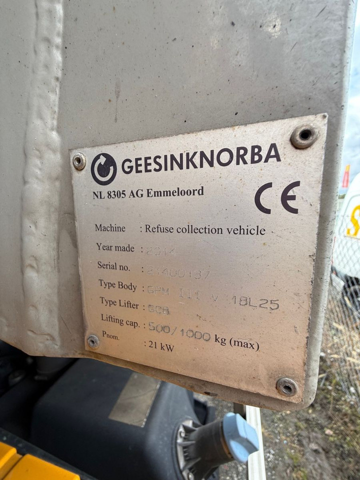 Atkritumu vedējs MAN TGS 26.360 6x2, E6, Geesinknorba Muell/Kehricht: foto 8