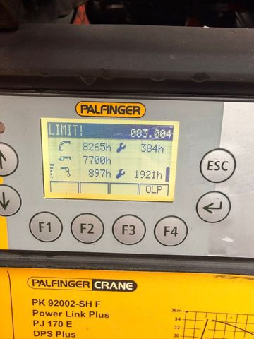 Kravas auto ar manipulatoru, Kravas automašīna ar tentu MAN TGS 35.480 10x6,E5,Palfinger PK92002+JIB+winch: foto 14