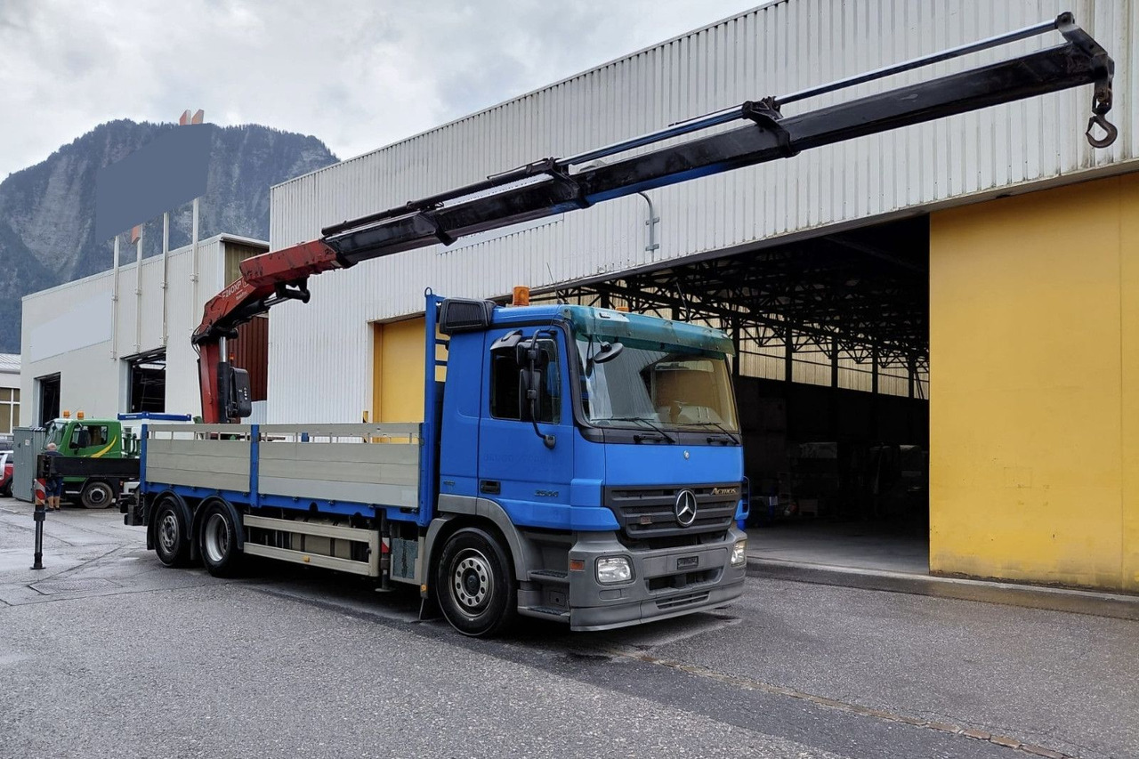 Mercedes-Benz Actros 2544 6x2, E5, EPS, Fassi F260XP, Retarder - Kravas auto ar manipulatoru: foto 2 Mercedes-Benz Actros 2544 6x2, E5, EPS, Fassi F260XP, Retarder - Kravas auto ar manipulatoru: foto 2