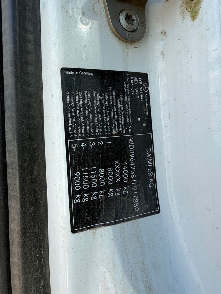 Kravas automašīna pašizgāzējs Mercedes-Benz Arocs 4451 10x4, E6, Swiss Kipper, Dumper: foto 18