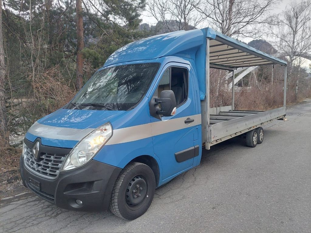 Renault Master T35 dCi170, 6.20m lang, 3X Renault Master T35 dCi170, 6.20m lang, 2X - Furgons ar tentu: foto 3 Renault Master T35 dCi170, 6.20m lang, 3X Renault Master T35 dCi170, 6.20m lang, 2X - Furgons ar tentu: foto 3