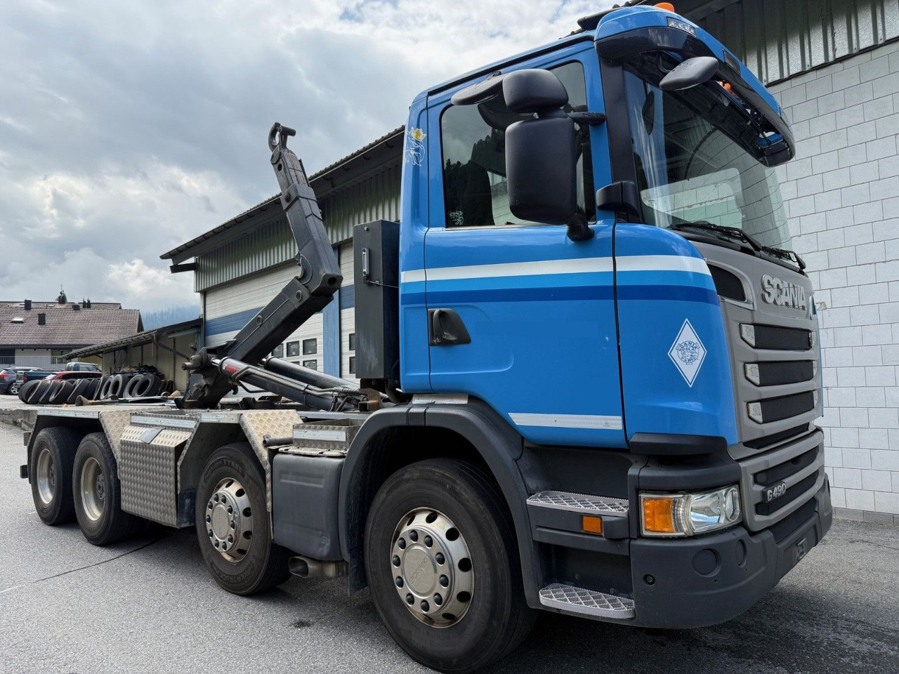 Scania G490 CB 8x4, E6, Retarder, Hiab Multilift 21ton - Pacēlājs ar āķi: foto 2 Scania G490 CB 8x4, E6, Retarder, Hiab Multilift 21ton - Pacēlājs ar āķi: foto 2