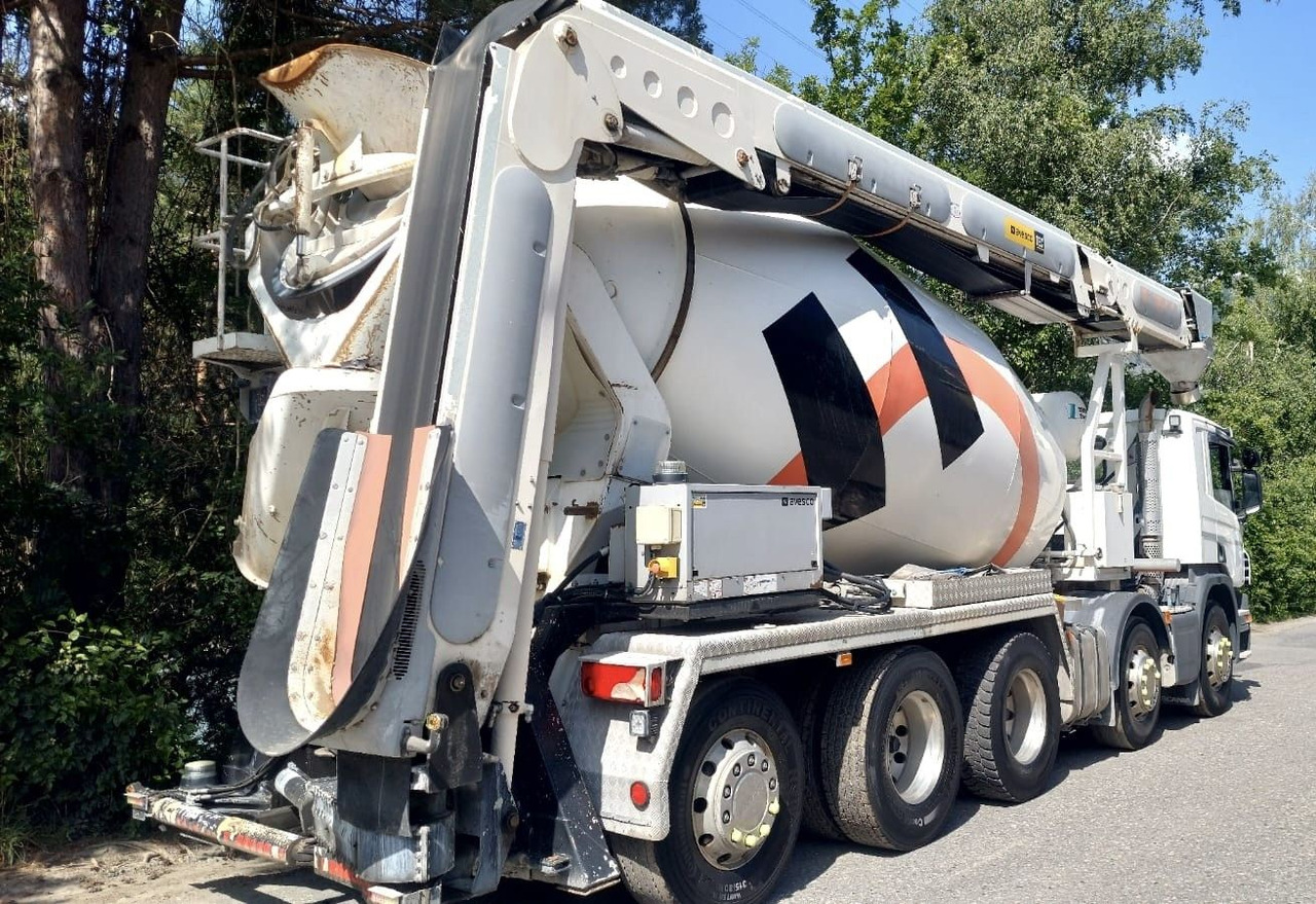 Scania P450 LB 10x4,E6,Stetter 10m³,Förderband/belt 16m - Betonvedējs: foto 5 Scania P450 LB 10x4,E6,Stetter 10m³,Förderband/belt 16m - Betonvedējs: foto 5