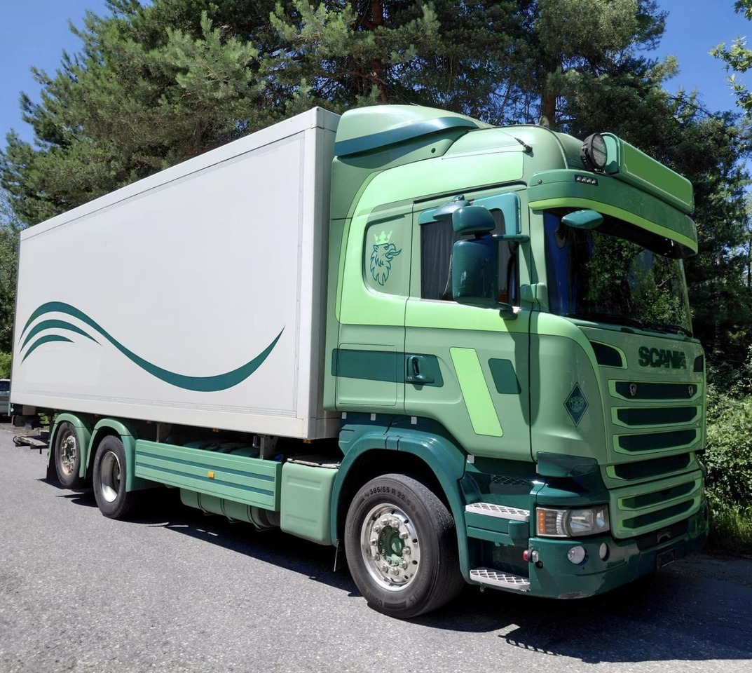 Scania R450 6x2, E6, Thermo King UT 1200, Ladebordwand - Kravas automašīna refrižerators: foto 4 Scania R450 6x2, E6, Thermo King UT 1200, Ladebordwand - Kravas automašīna refrižerators: foto 4
