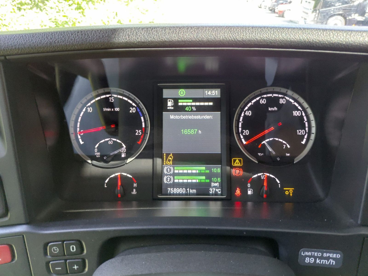 Scania R450 6x2, E6, Thermo King UT 1200, Ladebordwand līzingu Scania R450 6x2, E6, Thermo King UT 1200, Ladebordwand: foto 16