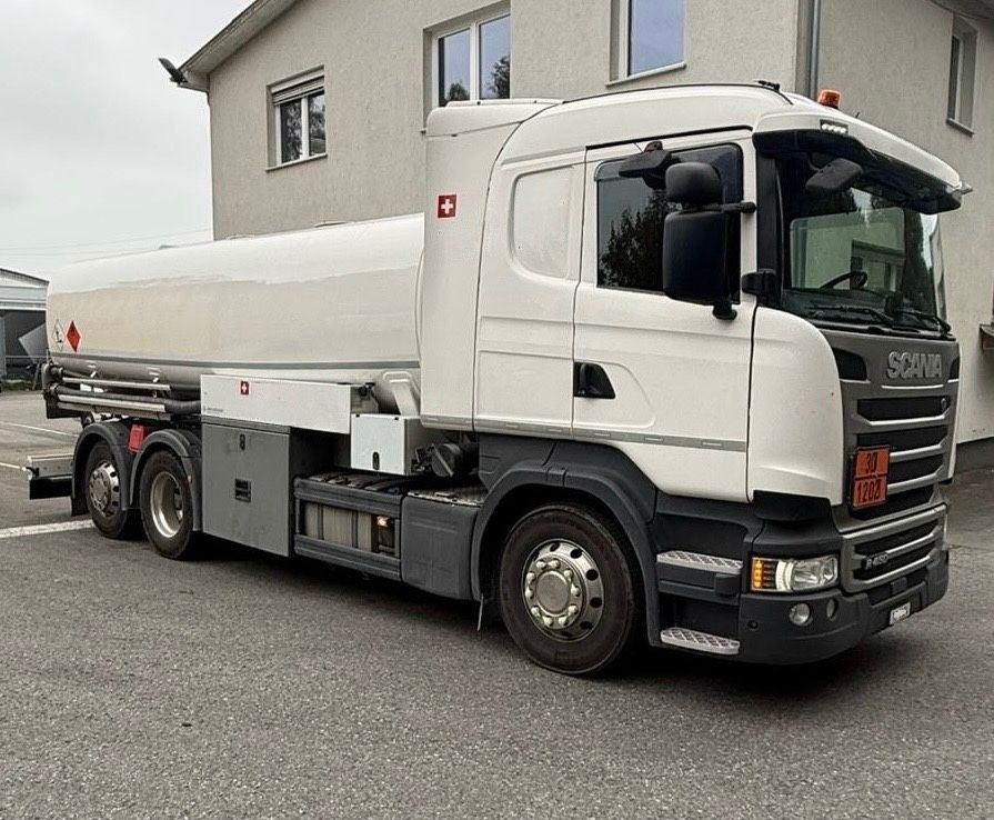 Scania R450 LB 6x2, ADR, E6,Schwarzmüller,Diesel/Benzin - Autocisterna: foto 1 Scania R450 LB 6x2, ADR, E6,Schwarzmüller,Diesel/Benzin - Autocisterna: foto 1