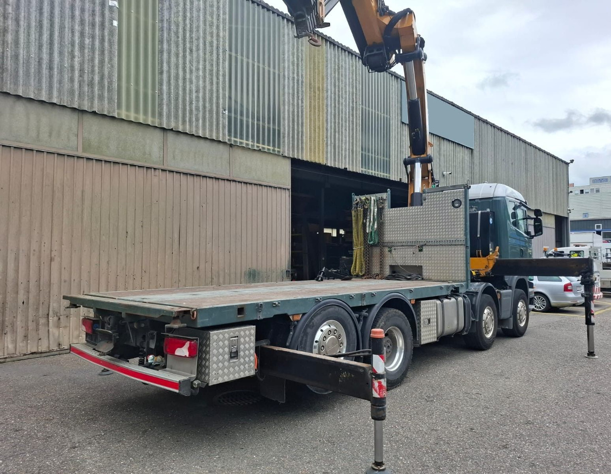 Scania R500 V8 8x2, E5, Effer 585 6S + Flyjib + winch - Kravas auto ar manipulatoru: foto 4 Scania R500 V8 8x2, E5, Effer 585 6S + Flyjib + winch - Kravas auto ar manipulatoru: foto 4