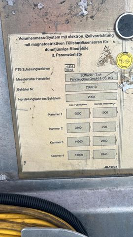 Schrader Treibstoff Diesel/Benzin, ADR, 4 Kammern, Sening - Puspiekabe cisterna: foto 5 Schrader Treibstoff Diesel/Benzin, ADR, 4 Kammern, Sening - Puspiekabe cisterna: foto 5