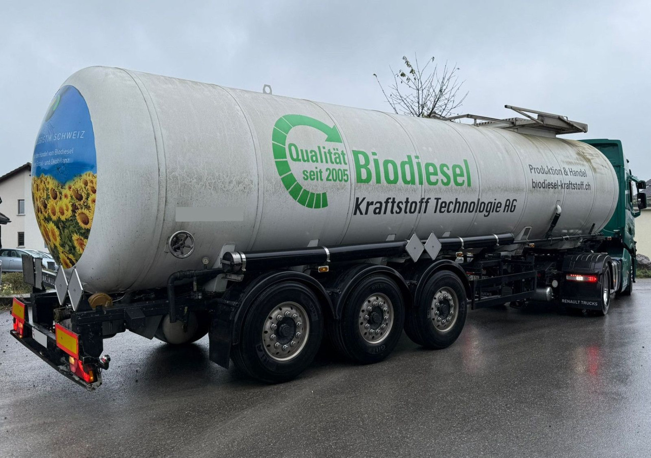 Schwarzmüller TS 3/E, ADR, Bitumen, 1 Kammer - Puspiekabe cisterna: foto 2 Schwarzmüller TS 3/E, ADR, Bitumen, 1 Kammer - Puspiekabe cisterna: foto 2