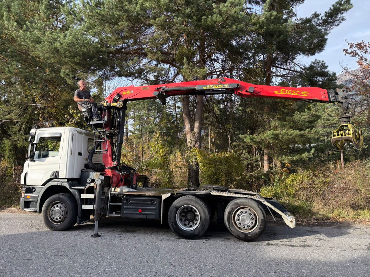 Scania P380 LB 6x2,E4,Palfinger Epsilon E165Z Plus,Kran - Vilcējs: foto 4 Scania P380 LB 6x2,E4,Palfinger Epsilon E165Z Plus,Kran - Vilcējs: foto 4