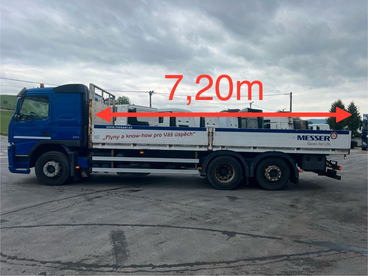 Volvo FM 460 6x2, E5, L:7200mm - Bortu kravas automašīna/ Platforma: foto 4 Volvo FM 460 6x2, E5, L:7200mm - Bortu kravas automašīna/ Platforma: foto 4