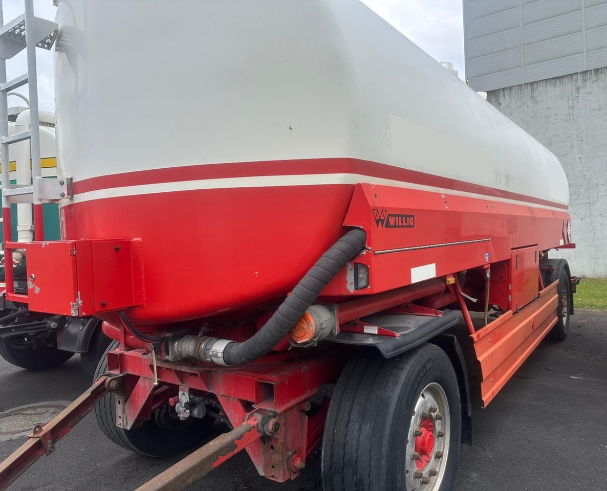 Willig 2 ANH 21.0, ADR, Benzin/Diesel, 19950Lite - Piekabe cisterna: foto 1 Willig 2 ANH 21.0, ADR, Benzin/Diesel, 19950Lite - Piekabe cisterna: foto 1