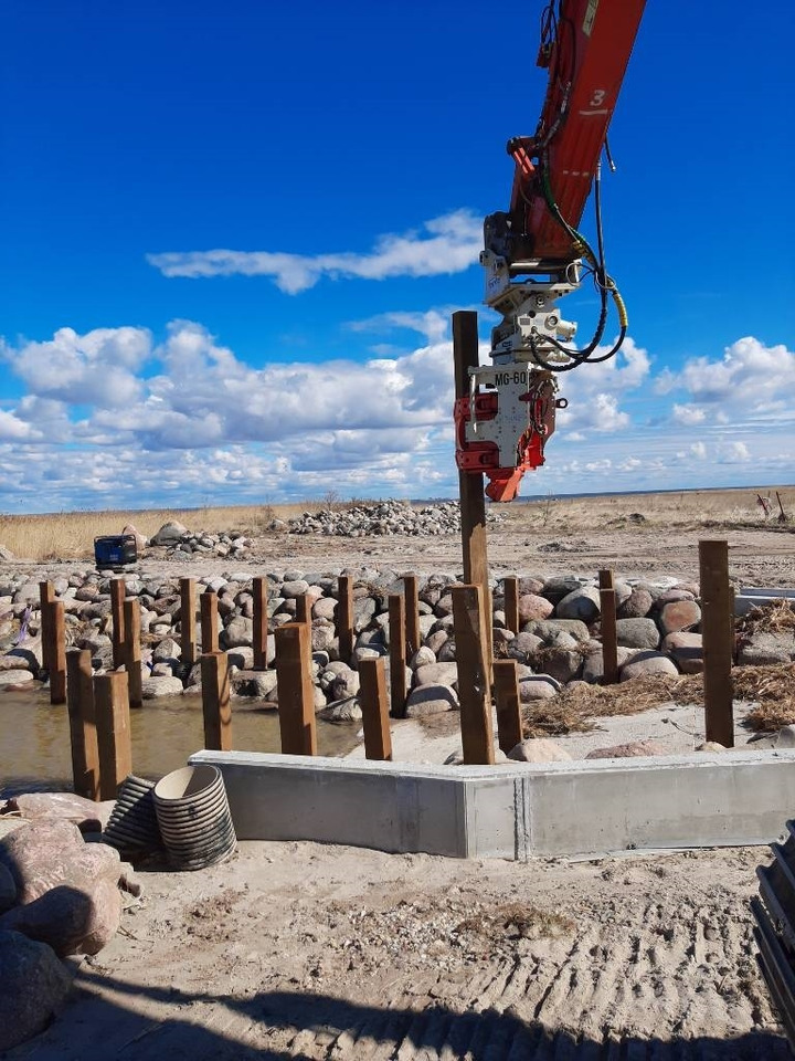 Movax Gilbert Grizzly MG-60 - Pāļu dzinējs: foto 3 Movax Gilbert Grizzly MG-60 - Pāļu dzinējs: foto 3