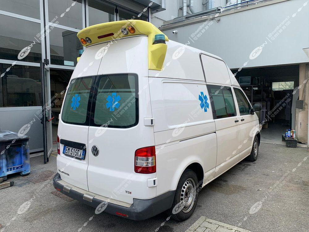 ORION Volkswagen Transporter 5 - Ātrās palīdzības mašīna: foto 2 ORION Volkswagen Transporter 5 - Ātrās palīdzības mašīna: foto 2