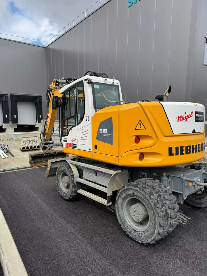 2015 Liebherr A 918Compact - Riteņu ekskavators: foto 4 2015 Liebherr A 918Compact - Riteņu ekskavators: foto 4
