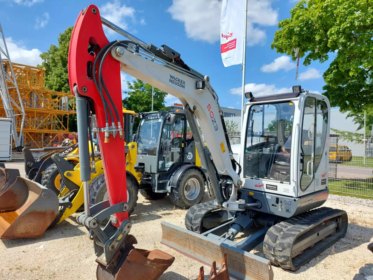 2015 Wacker Neuson 50Z3 - Mini-ekskavators: foto 1 2015 Wacker Neuson 50Z3 - Mini-ekskavators: foto 1