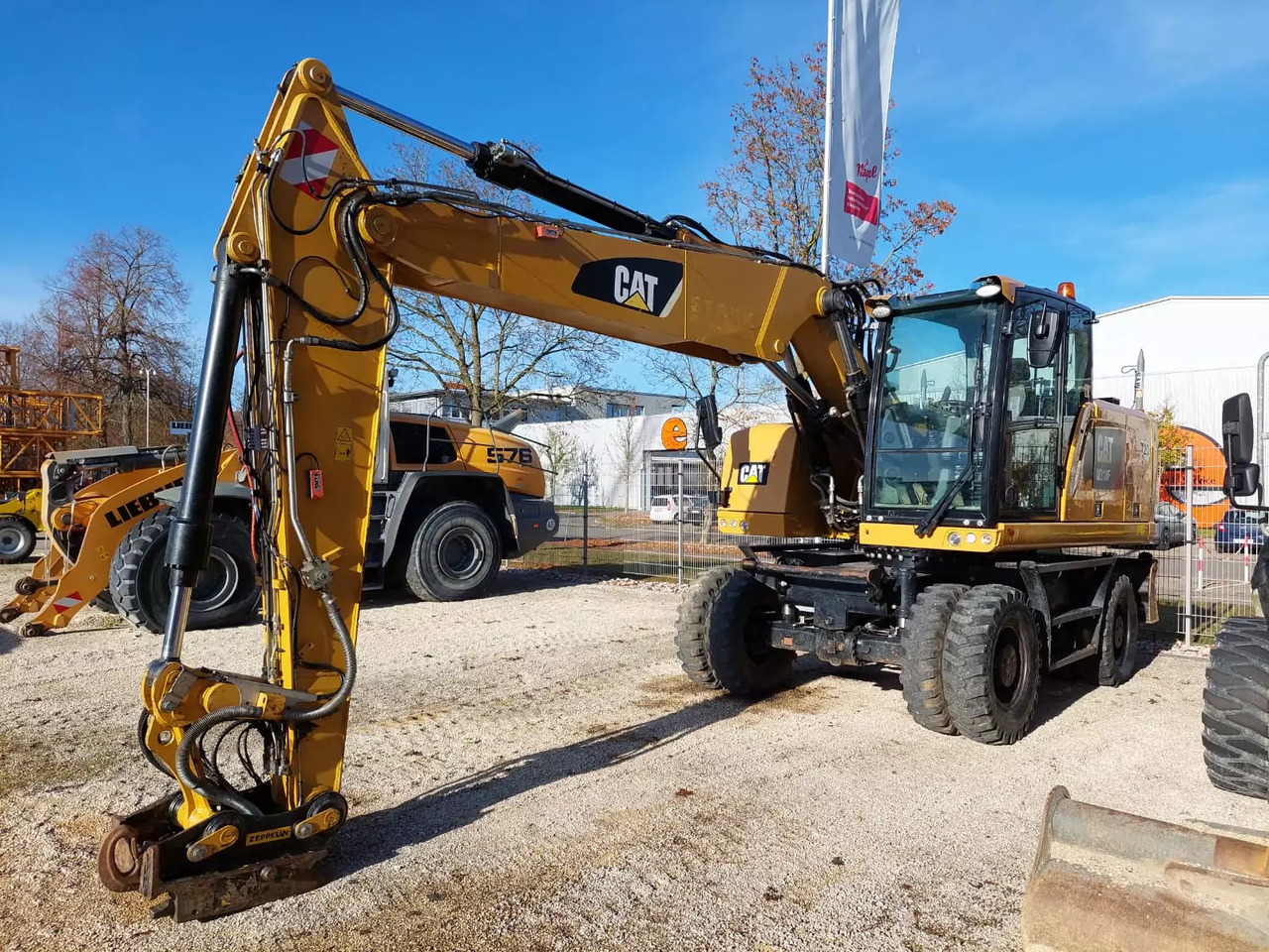 2017 Caterpillar M 318F - Riteņu ekskavators: foto 1 2017 Caterpillar M 318F - Riteņu ekskavators: foto 1