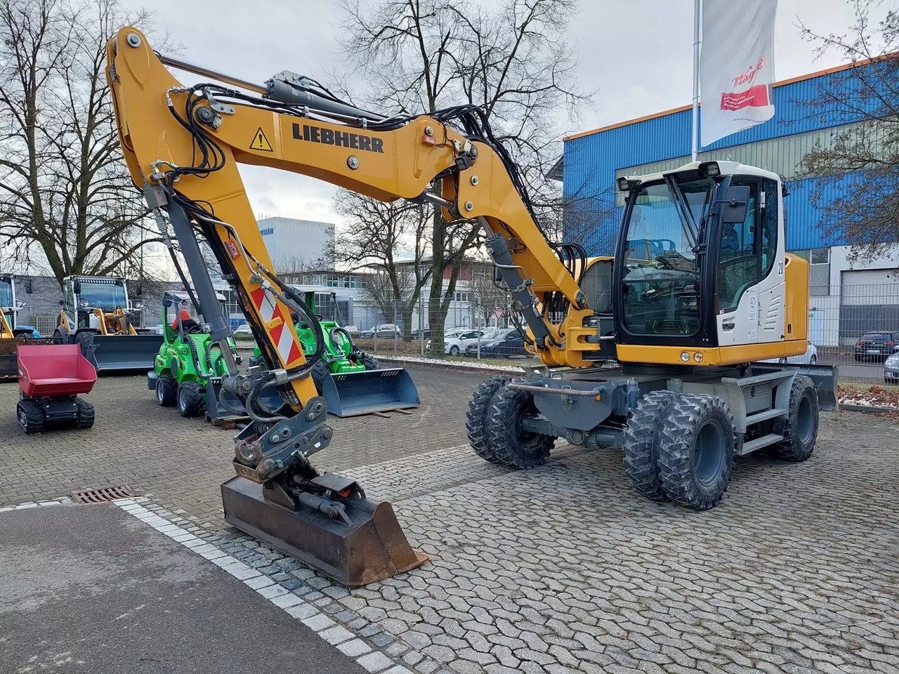 2018 Liebherr A 912 Compact - Riteņu ekskavators: foto 1 2018 Liebherr A 912 Compact - Riteņu ekskavators: foto 1