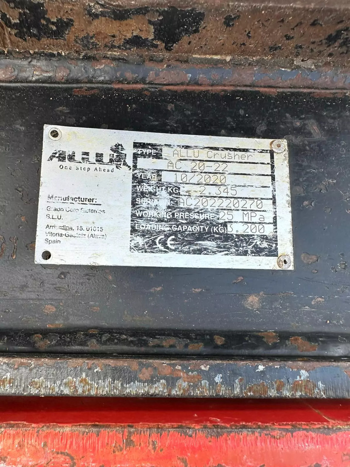 2020 Allu AC 20-22 - Kauss - Celtniecības tehnika: foto 5 2020 Allu AC 20-22 - Kauss - Celtniecības tehnika: foto 5