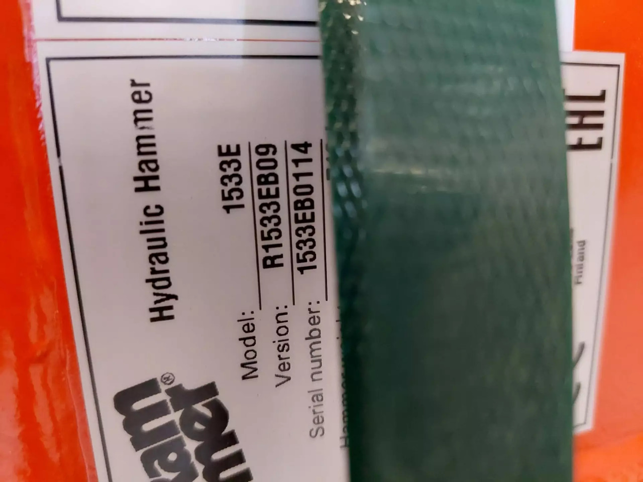 2023 Rammer 1533E - Hidrauliskais āmurs: foto 3 2023 Rammer 1533E - Hidrauliskais āmurs: foto 3