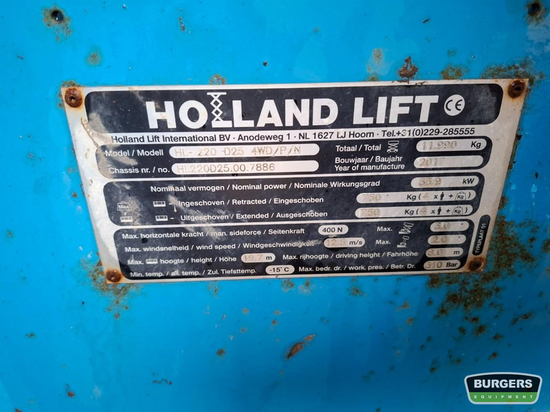 HOLLANDLIFT HL220D25 - Šķērveida pacēlājs: foto 4 HOLLANDLIFT HL220D25 - Šķērveida pacēlājs: foto 4