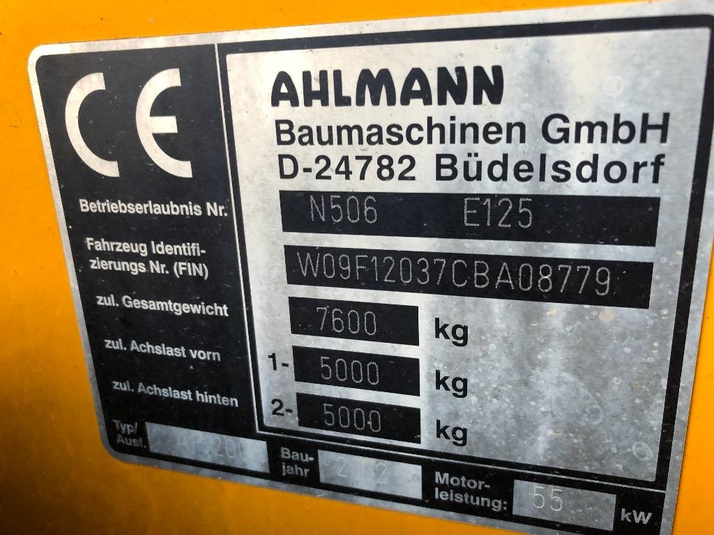 Ahlmann AF1200 Dismantled: only spare parts - Riteņu iekrāvējs: foto 5 Ahlmann AF1200 Dismantled: only spare parts - Riteņu iekrāvējs: foto 5