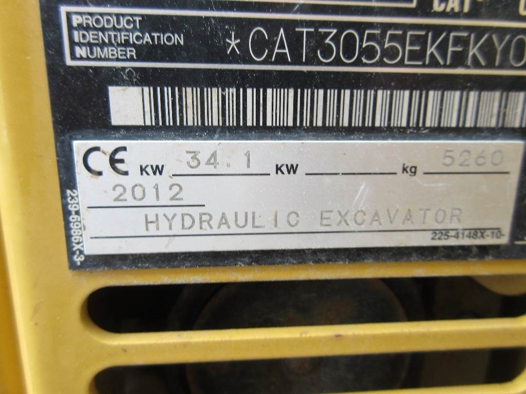 CAT 305.5 E CR Dismantled: only spare parts - Mini-ekskavators: foto 4 CAT 305.5 E CR Dismantled: only spare parts - Mini-ekskavators: foto 4