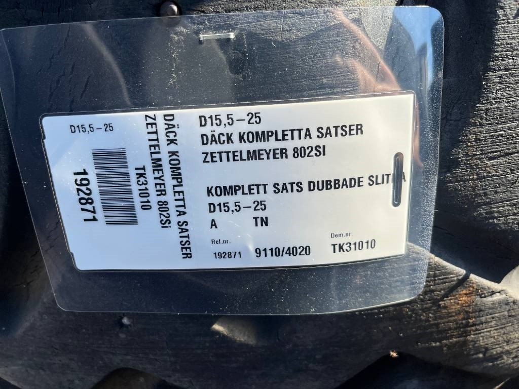 Goodyear 15,5-R25 till Zettelmeyer 802 - Riepa - Celtniecības tehnika: foto 3 Goodyear 15,5-R25 till Zettelmeyer 802 - Riepa - Celtniecības tehnika: foto 3