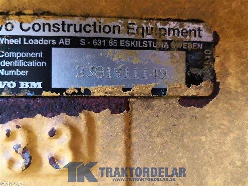 Volvo L50C Framvagn - Asis un rezerves daļas - Celtniecības tehnika: foto 3 Volvo L50C Framvagn - Asis un rezerves daļas - Celtniecības tehnika: foto 3