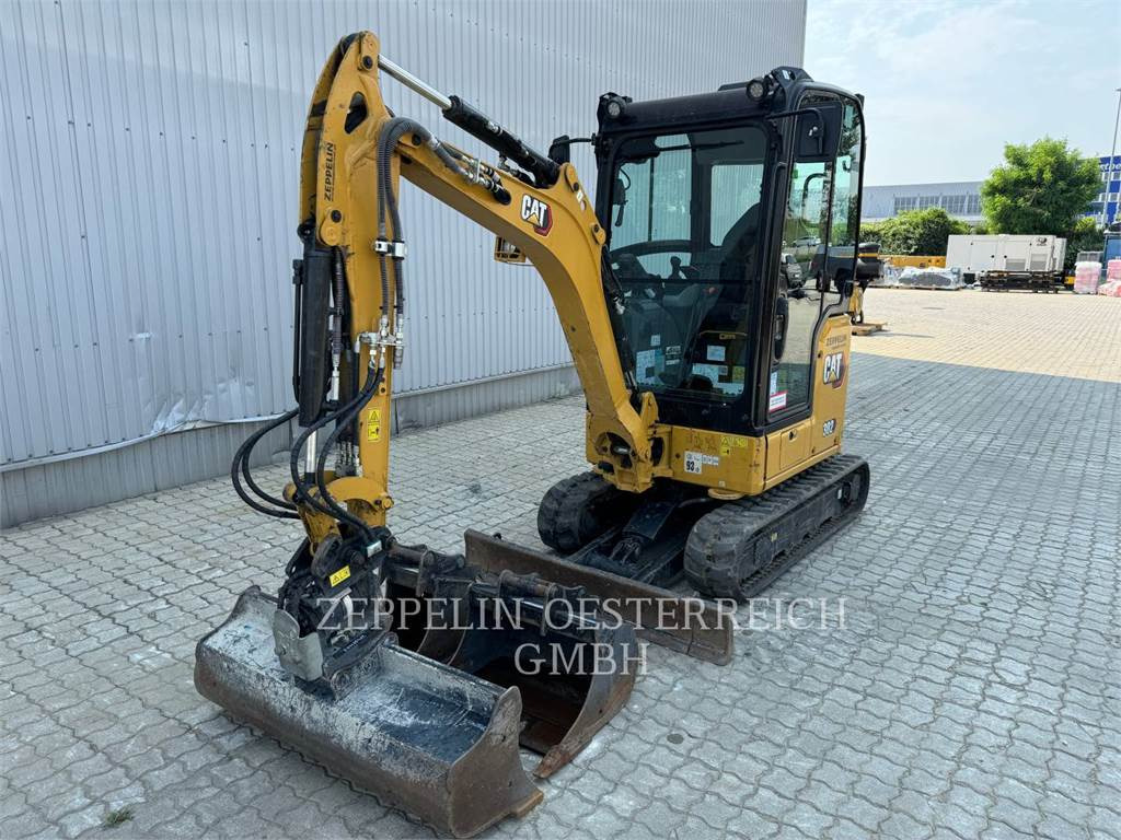 CAT 302-05CR - Kāpurķēžu ekskavators: foto 1 CAT 302-05CR - Kāpurķēžu ekskavators: foto 1