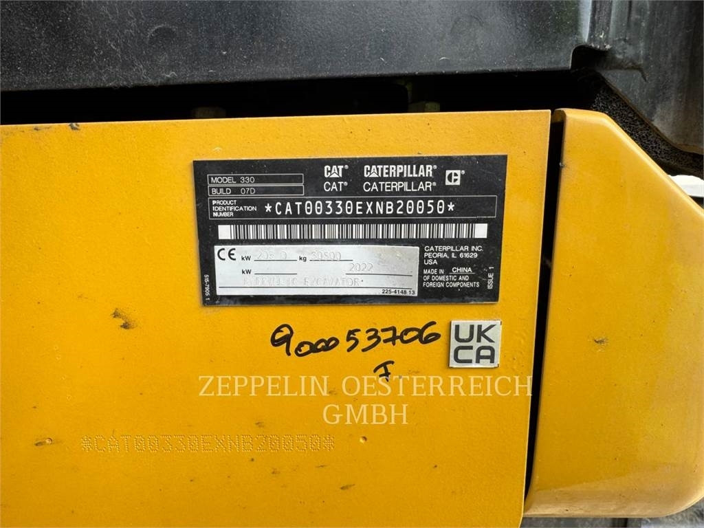 CAT 330-07 - Kāpurķēžu ekskavators: foto 5 CAT 330-07 - Kāpurķēžu ekskavators: foto 5