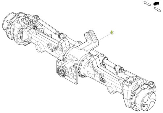 CLAAS Arion 610 660 Kompletny Most Przedni Oś Przednia CZĘŚCI 0022470963 00 2247 096 3 - Asis un rezerves daļas - Lauksaimniecības tehnika: foto 1 CLAAS Arion 610 660 Kompletny Most Przedni Oś Przednia CZĘŚCI 0022470963 00 2247 096 3 - Asis un rezerves daļas - Lauksaimniecības tehnika: foto 1