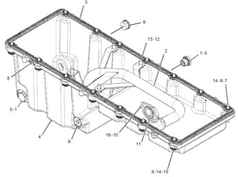 Cat Caterpillar C13 - miska olejowa 341-4951 - Eļļas panna - Lauksaimniecības tehnika: foto 1 Cat Caterpillar C13 - miska olejowa 341-4951 - Eļļas panna - Lauksaimniecības tehnika: foto 1