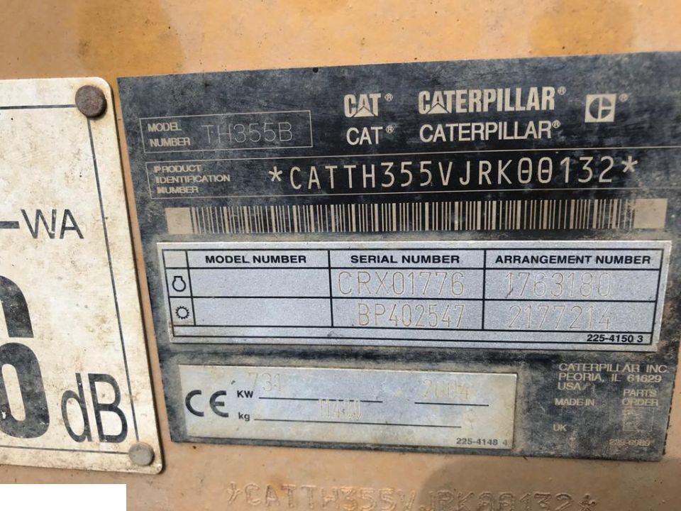 Pārnesumkārba - Lauksaimniecības tehnika Cat th360 - Skrzynia Biegów: foto 19
