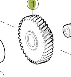 Claas Axion 870 Koło Zębate Przekładni Tryb 0011657720 00 1165 772 0 - Pārnesumkārba un rezerves daļas - Lauksaimniecības tehnika: foto 1 Claas Axion 870 Koło Zębate Przekładni Tryb 0011657720 00 1165 772 0 - Pārnesumkārba un rezerves daļas - Lauksaimniecības tehnika: foto 1