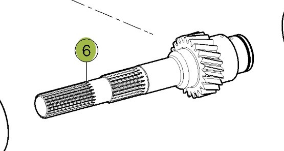 Claas Axion 870 Wałek Przekładni Skrzyni Biegów 0011657900 00 1165 790 0 - Pārnesumkārba un rezerves daļas - Lauksaimniecības tehnika: foto 1 Claas Axion 870 Wałek Przekładni Skrzyni Biegów 0011657900 00 1165 790 0 - Pārnesumkārba un rezerves daļas - Lauksaimniecības tehnika: foto 1